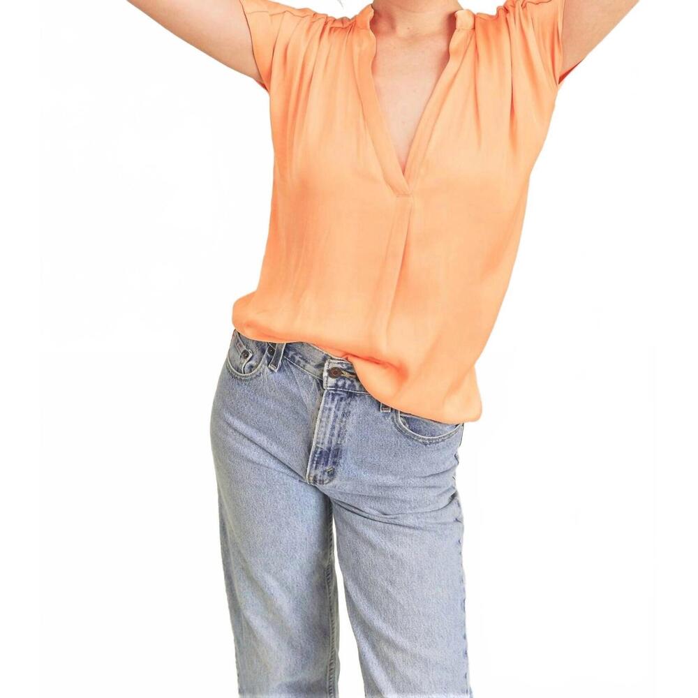 NEW RESET BY JANE esme top in tangerine